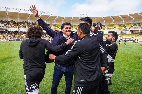 Daniel Morón afirmó que pronto se viene la conversación con Gustavo Quinteros para iniciar el “Proyecto Colo Colo 2023”. | Foto: Guillermo Salazar.