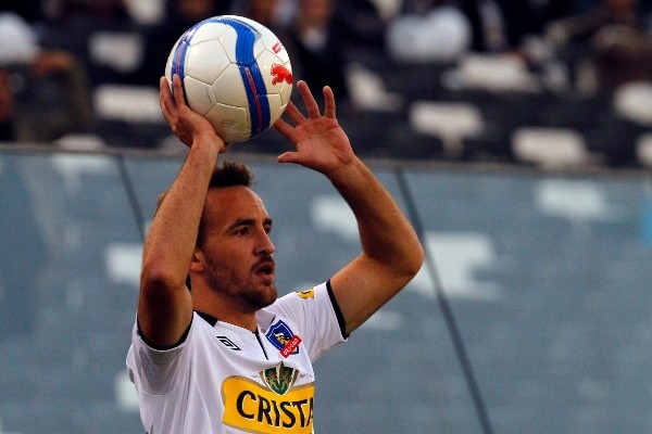 José Pedro Fuenzalida jugó en dos procesos en Colo Colo en el 2008 y entre 2010 y 2014. | Foto: Agencia UNO.
