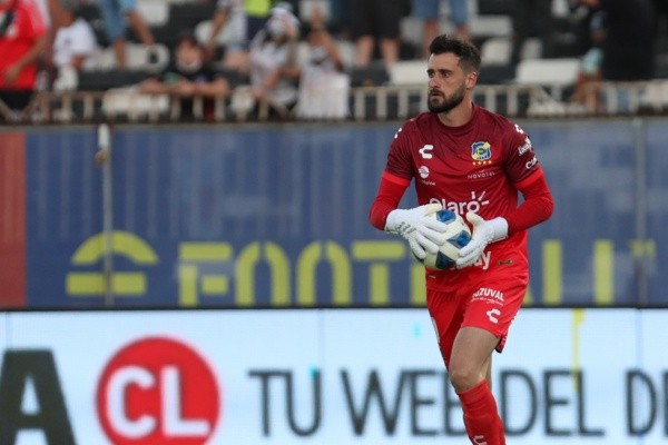 Fernando de Paul en el estadio Monumental