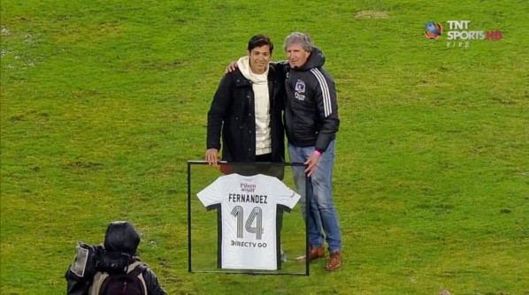Matías Fernández ya fue reconocido por Colo Colo durante este 2022 | Imagen: Captura