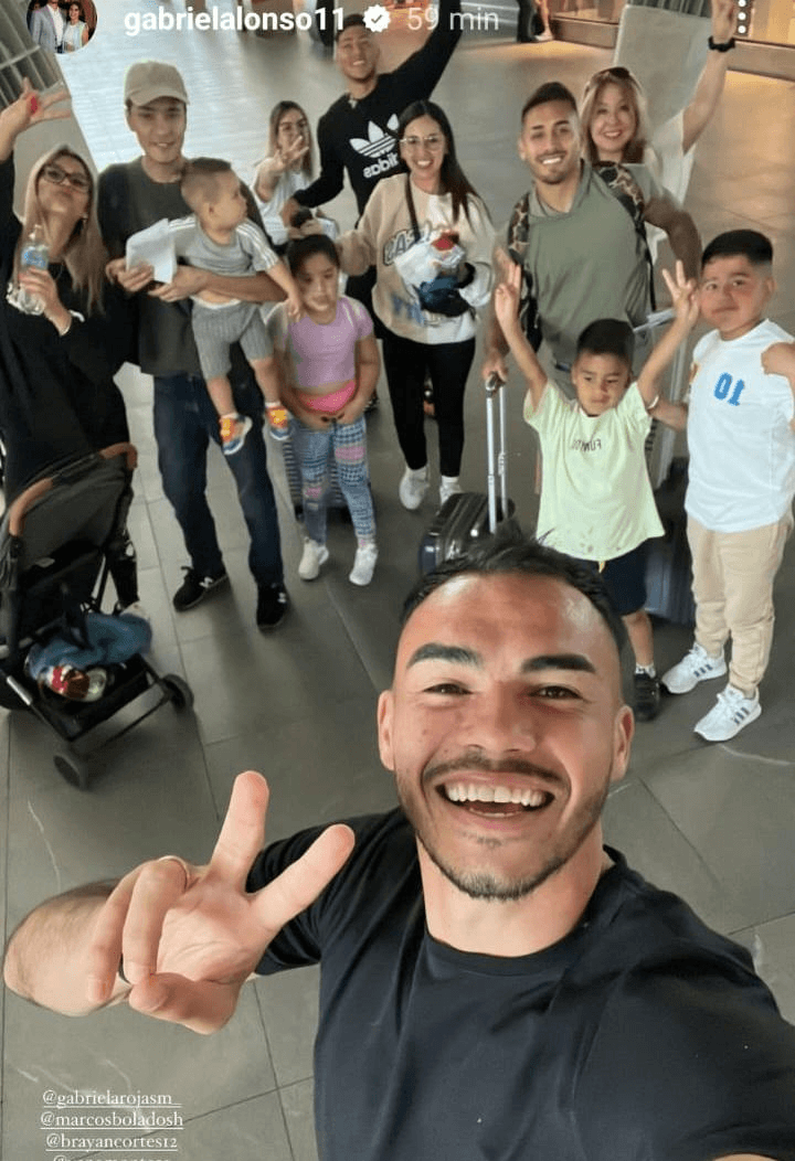 Jugadores de Colo Colo se fueron juntos de vacaciones | Imagen: captura