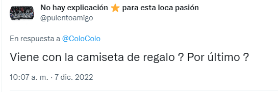 Hinchas de Colo Colo reaccionan al precio de los abonos.