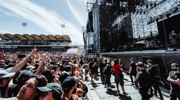 El público llegó en masa a disfrutar del Knotfest | Imagen: Guillermo Salazar