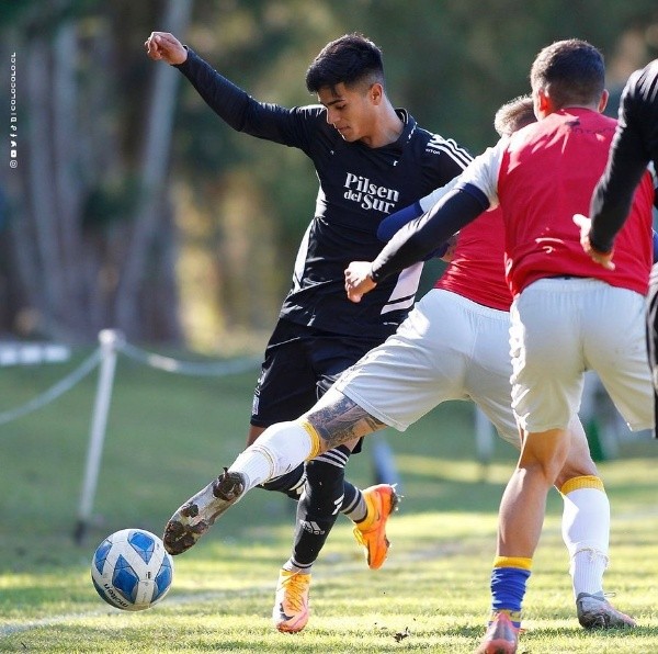 Matías Pinto en la intertemporada en Colo Colo