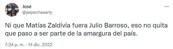 Hinchas reaccionan al traspaso de Matías Zaldivia.