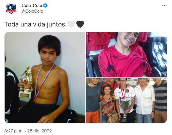 Colo Colo se despide de Gabriel Suazo.