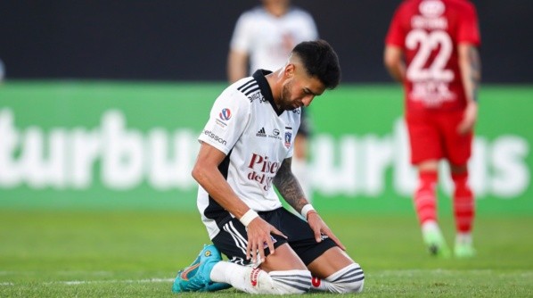 Juan Martín Lucero arriesga una dura sanción por la FIFA | Imagen: Agencia Uno