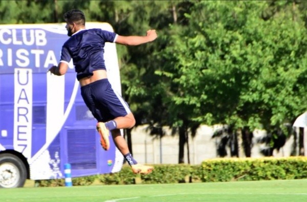 Germán Pared en Tristán Suárez