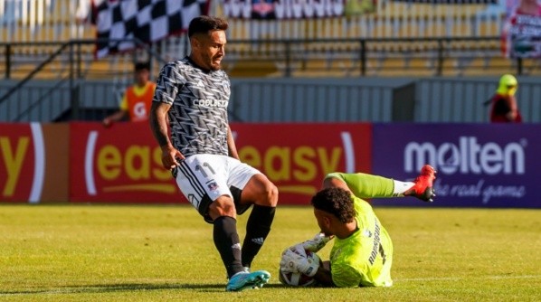 Marcos Bolados anotó el único tanto de Colo Colo ante Magallanes | Imagen: Guillermo Salazar