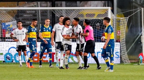 Maximiliano Falcón fue expulsado por Felipe González | Imagen: Guillermo Salazar